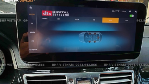Màn hình DVD Android liền camera 360 xe Mercedes E Class 2013 - 2016 | Oled Pro G68s 